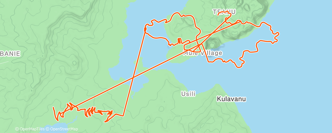 Map of the activity, Zwift - Endu