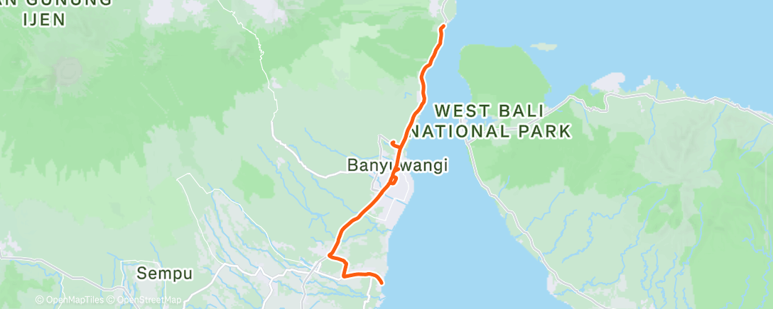 Map of the activity, Banyuwangi #107