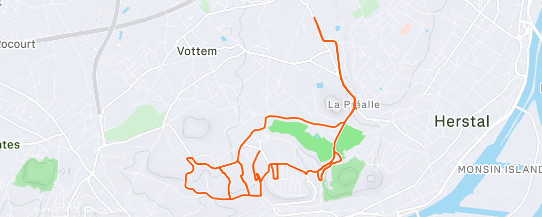 Карта физической активности (Sortie 2601)