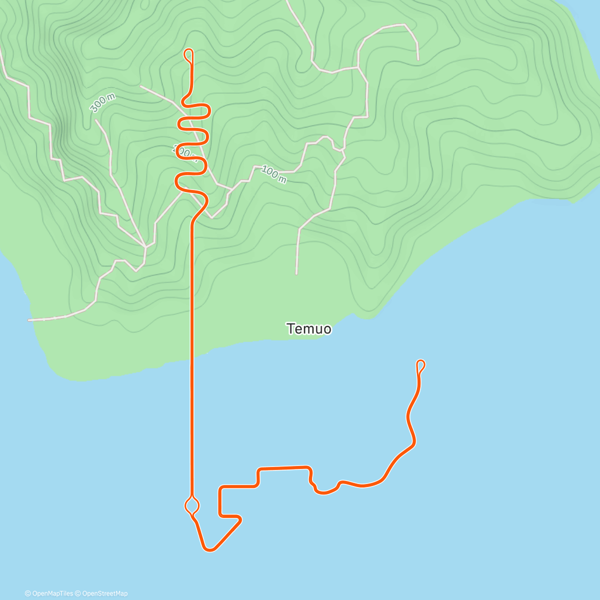 Map of the activity, Zwift - Hilltop Hustle in Watopia