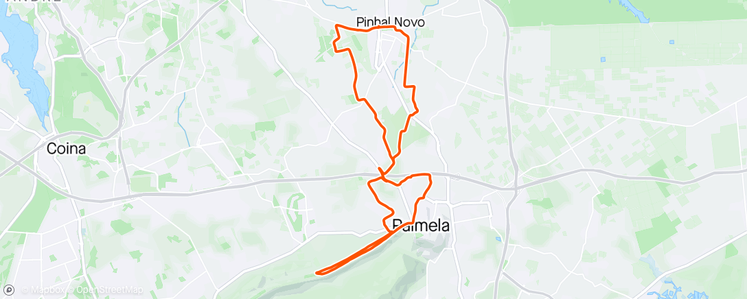 Map of the activity, Afternoon Ride MTB🚵🧘🤸