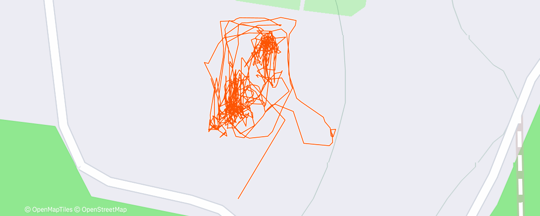 Карта физической активности (Lunch Tennis)