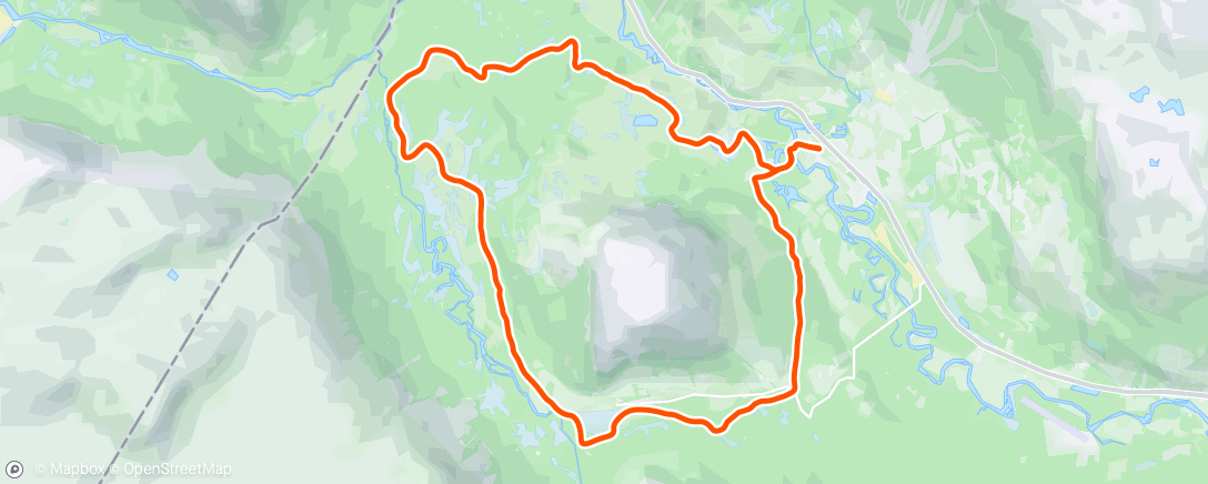 Map of the activity, Rundt Rånåkollen og Brøstdalen
