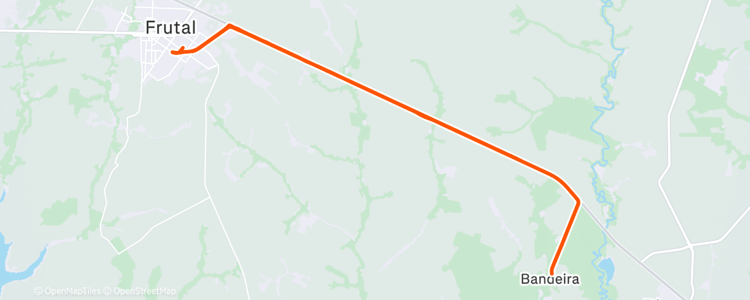 Map of the activity, Speed regenerativo