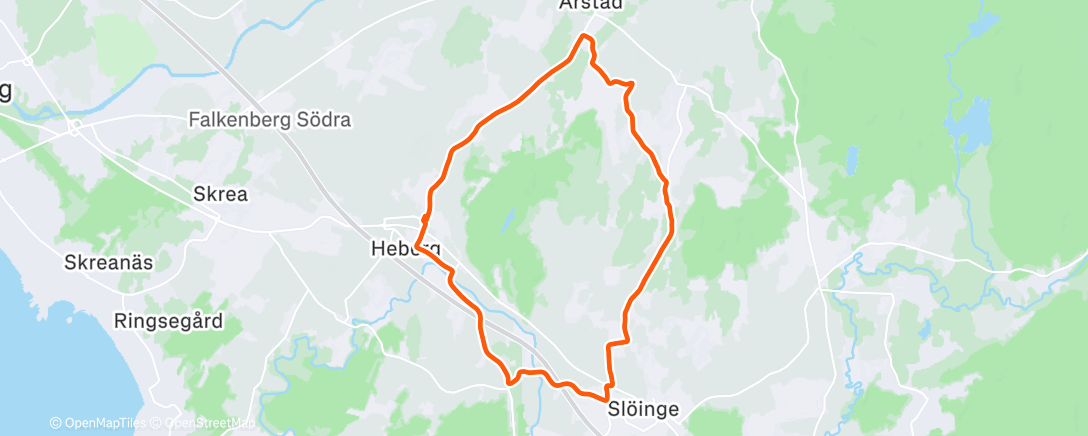 Map of the activity, F-rull