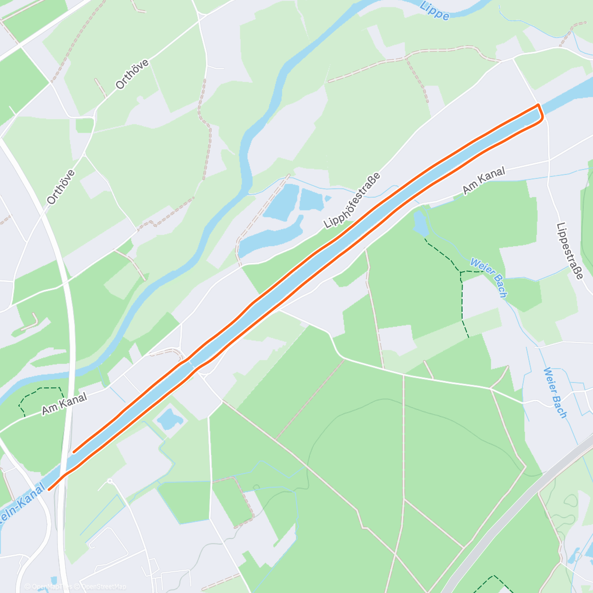 Карта физической активности (Rockytraining mit Abend-Idylle)