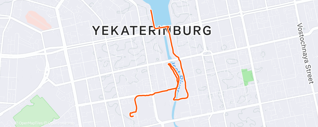 Map of the activity, Встретить Александра З.