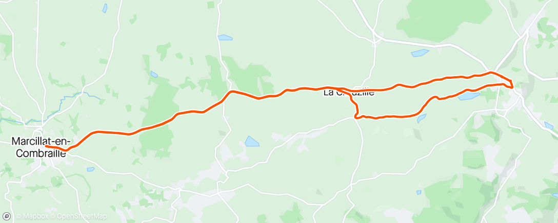 Kaart van de activiteit “Route”