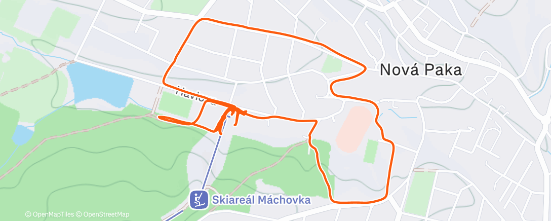 Карта физической активности (Lunch Walk)