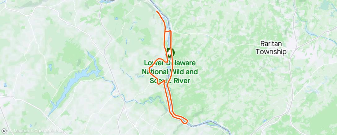 Map of the activity, Gravel ride 2x8 min Vo2 max 40 min tempo..