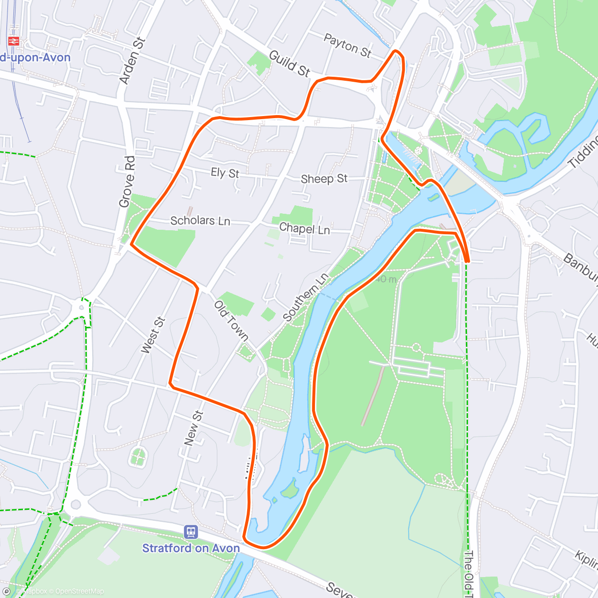Map of the activity, Run with H. & L. 😊 🏃‍♀️ 🏃‍♂️ 🥰