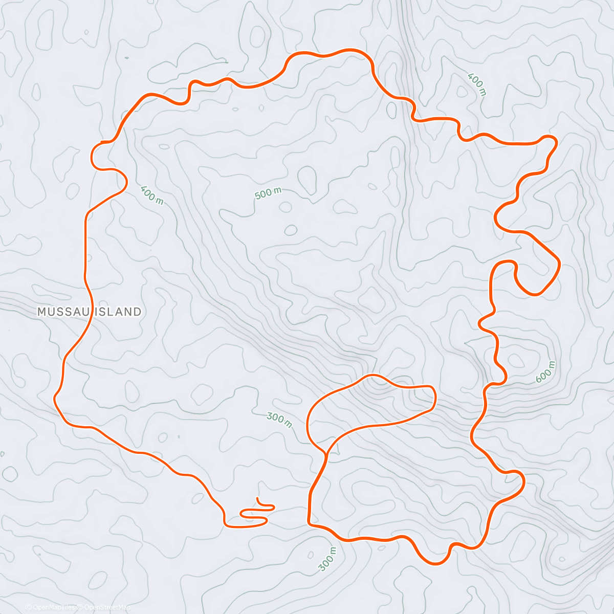 Mapa de la actividad (TrainingPeaks Virtual - Workout: 40 SST (2x20))