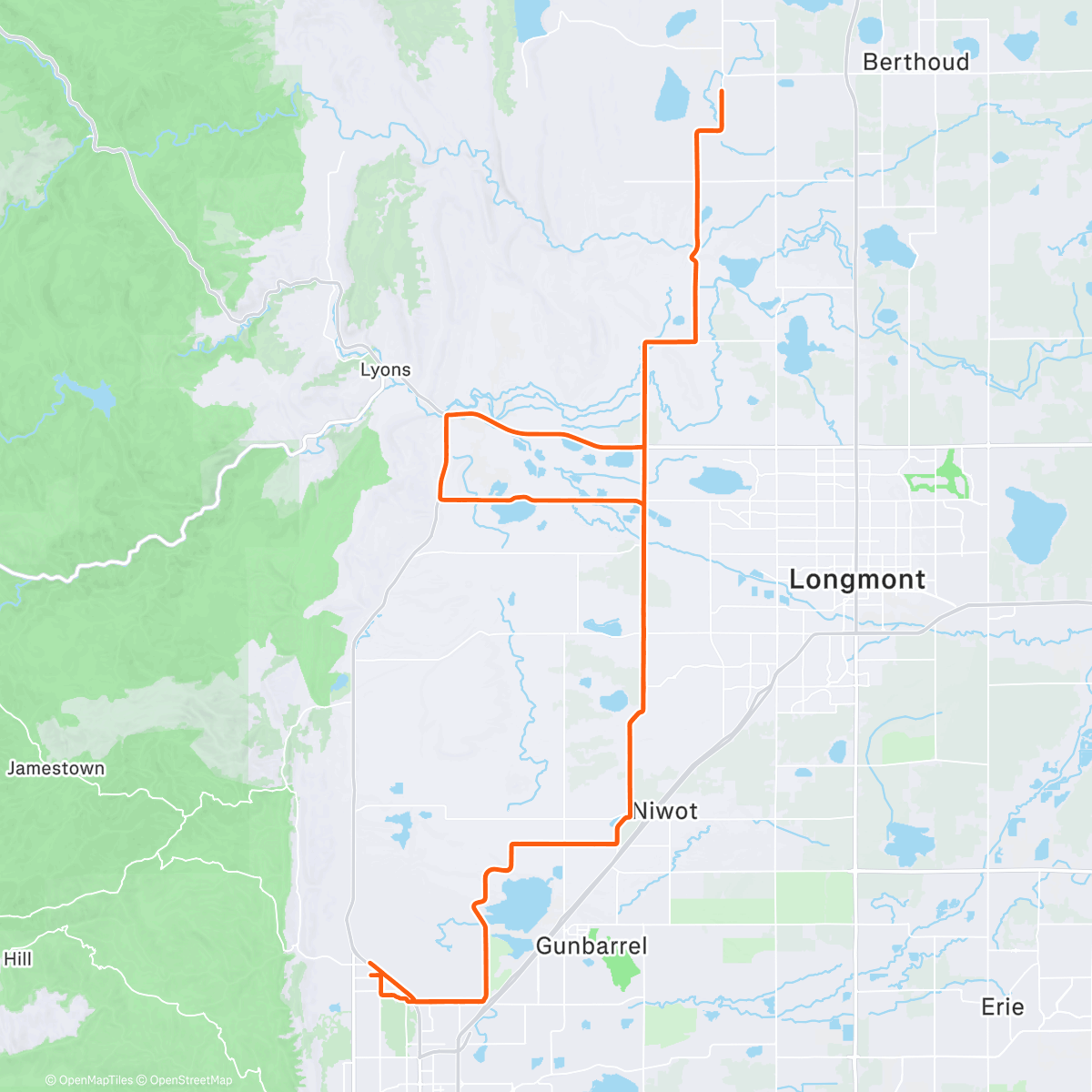 Map of the activity, AeT w/ Jerry 🤘🏼