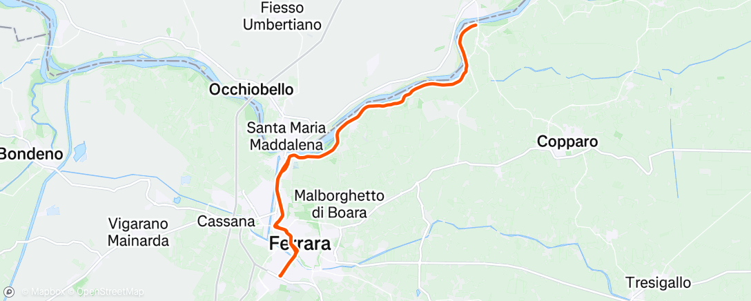 Map of the activity, Pre coppi 🇮🇹