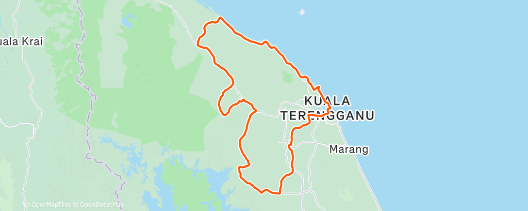 Map of the activity, 🏍️