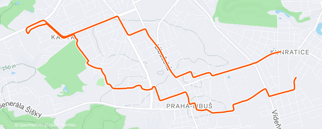 Map of the activity, OBI