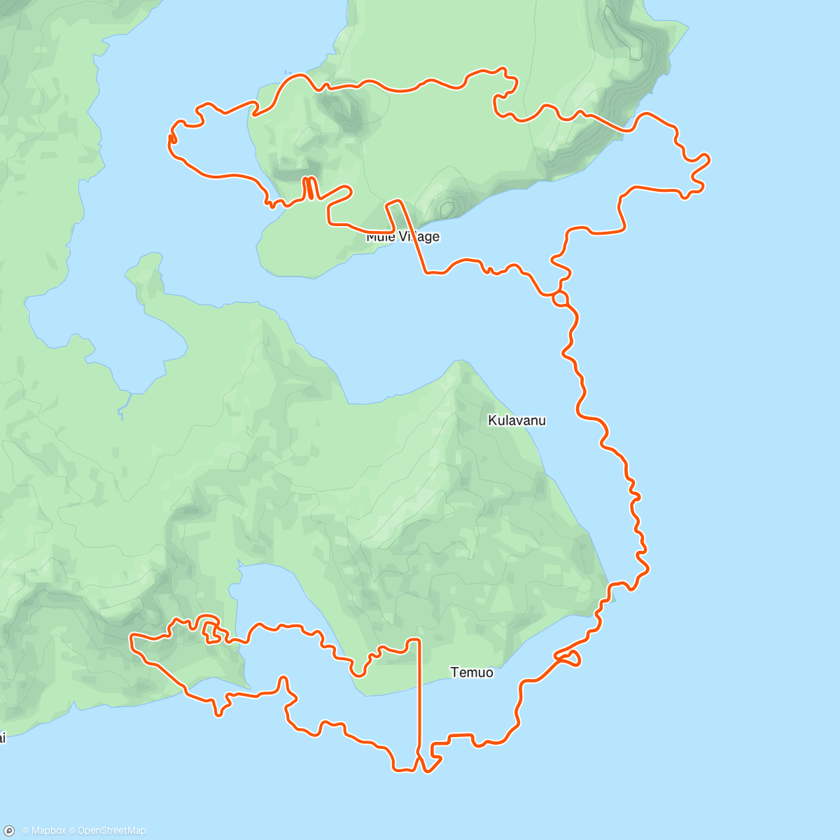Map of the activity, Zwift - Navig8 in Watopia