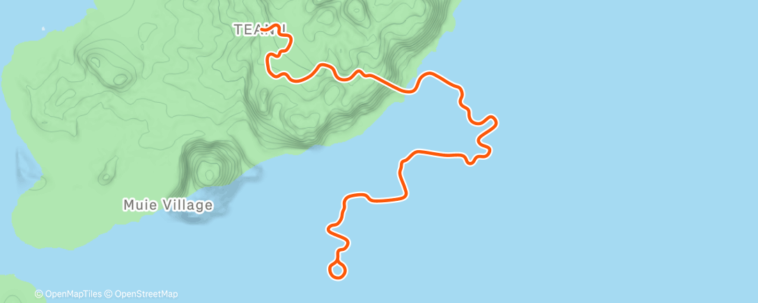 Map of the activity, Zwift - Cadence Pyramid on Tempus Fugit in Watopia