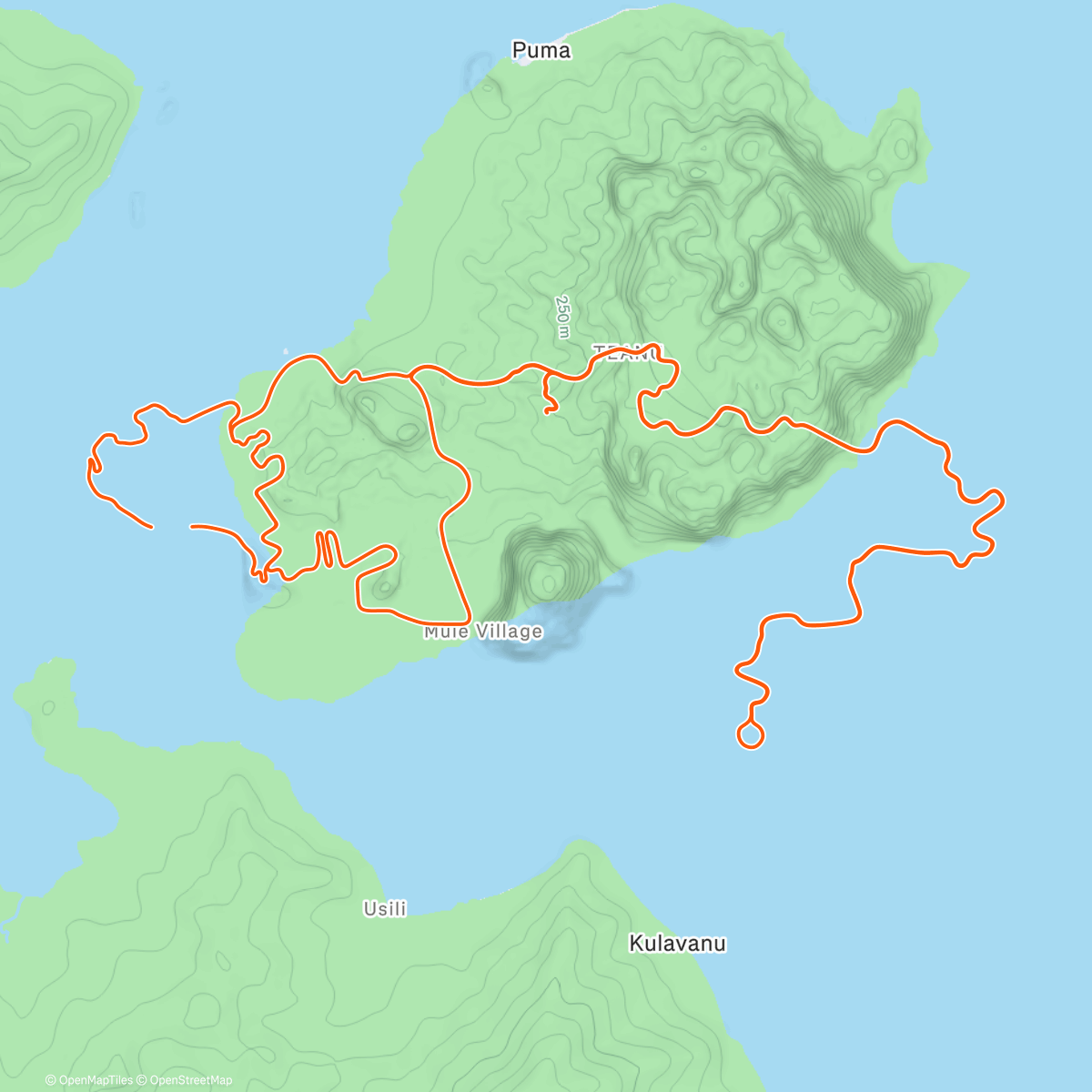 Map of the activity, I'm still an atheist, thank God.