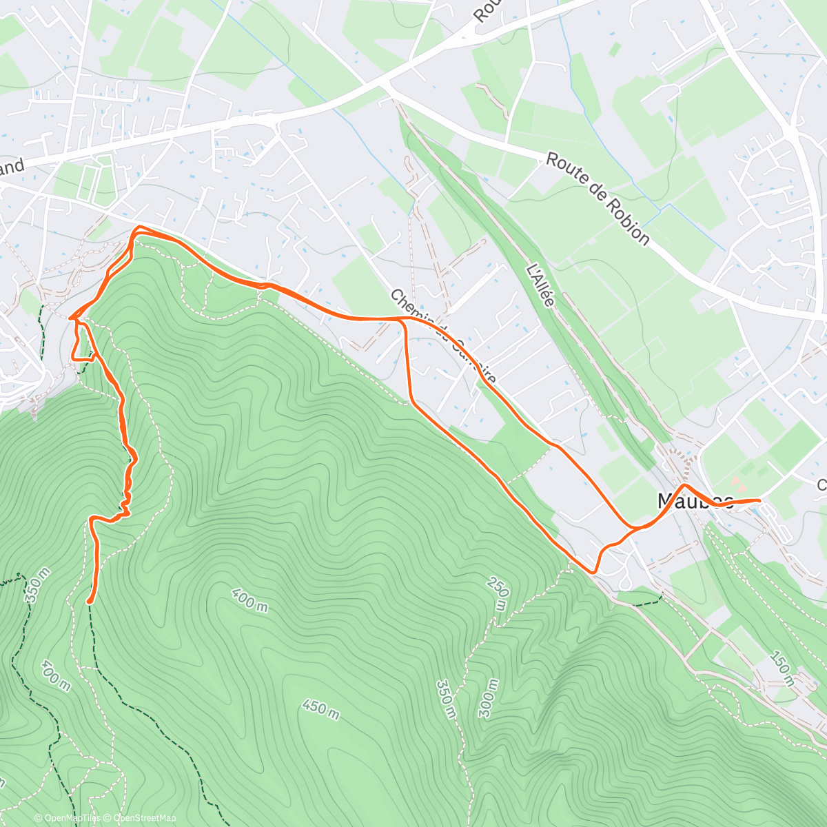 Map of the activity, LTR 2025 37