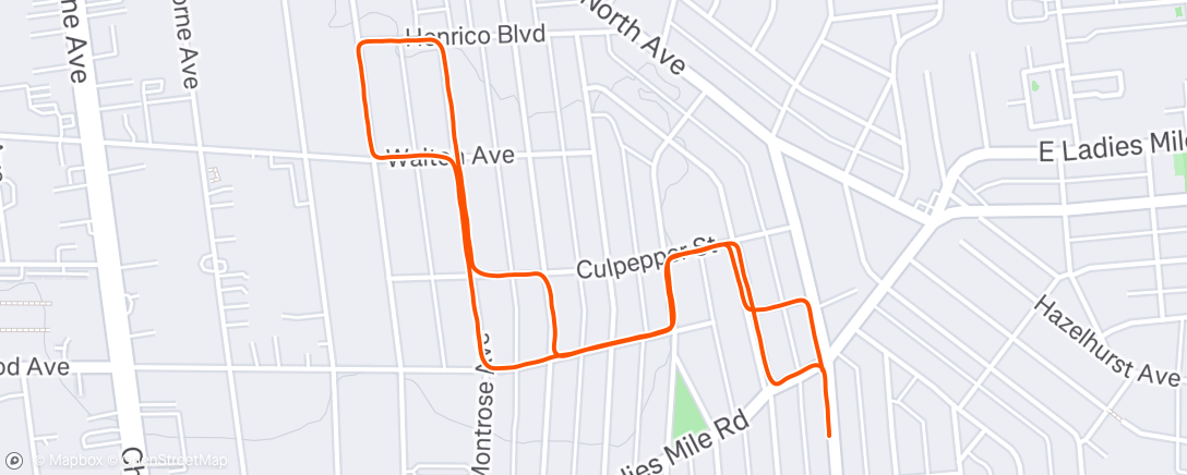 Map of the activity, 6/13