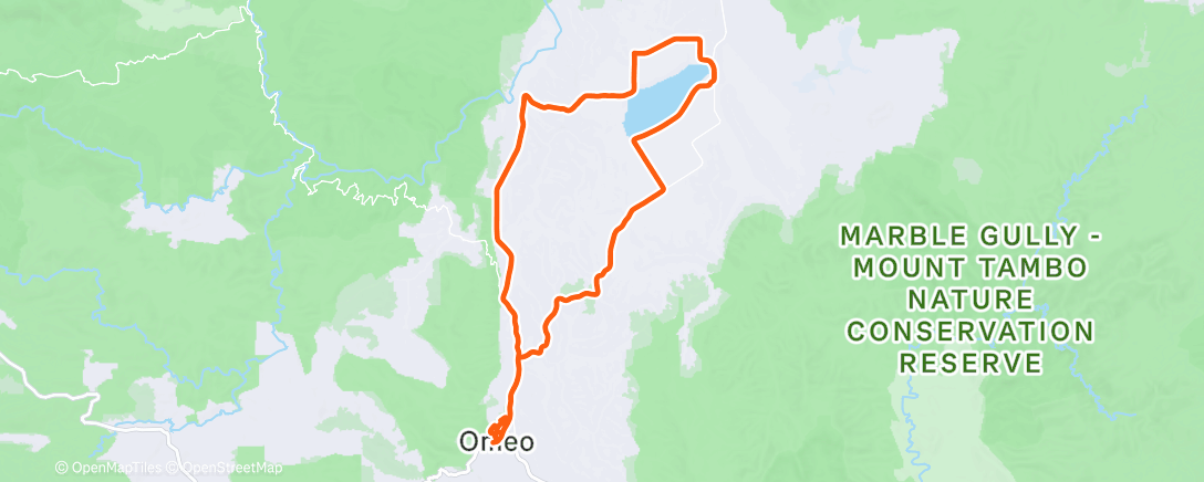 Map of the activity, Omeo, Omeo, where for art thou Omeo?