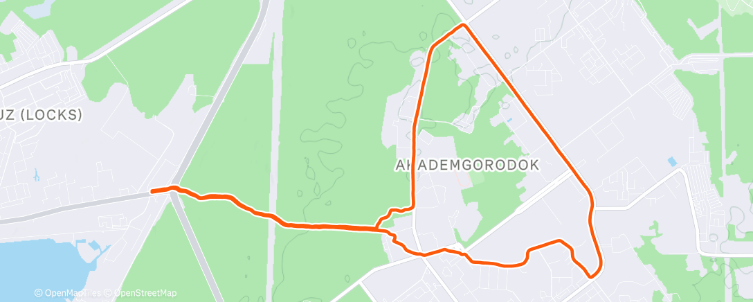 Map of the activity, Вместо конька