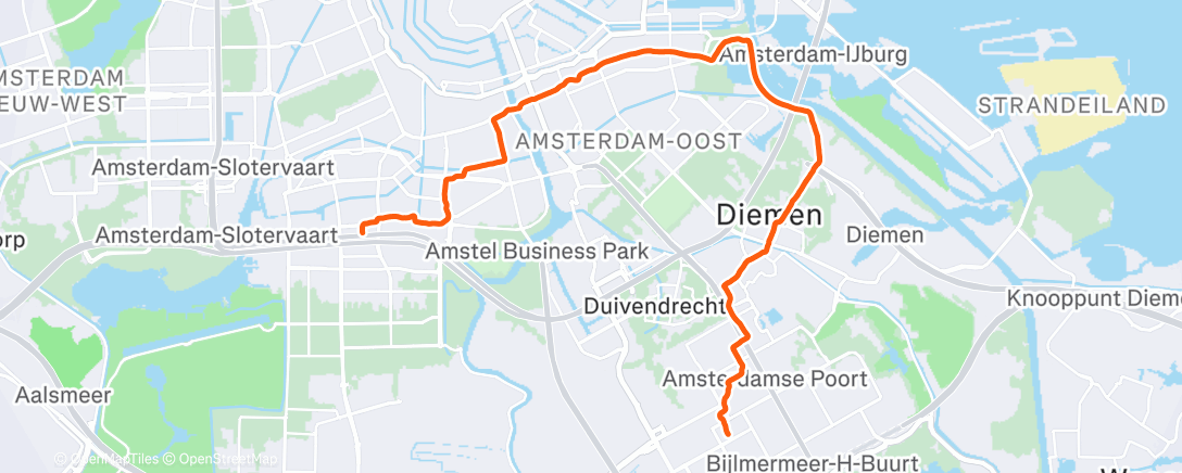 Map of the activity, Voor ‘t donker thuis