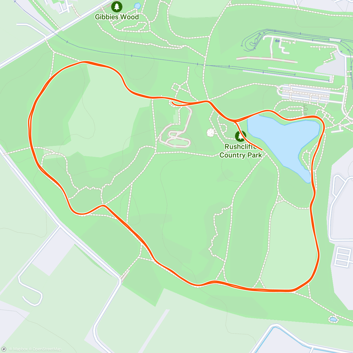 Карта физической активности (Parkrun)