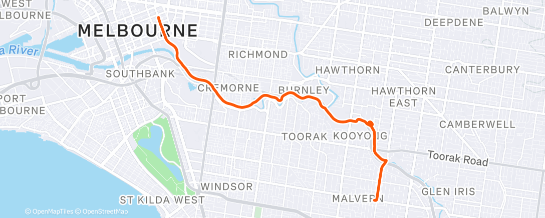 Map of the activity, Oooft.