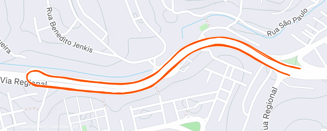 Mapa de la actividad (Corrida: 10' + 10x ( 1' + 1' ) + 10')