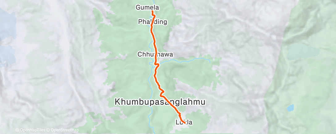 活动地图，Finishing Everest Base Camp Trek - Day 11 🇳🇵🏔