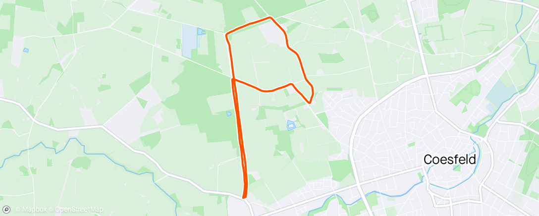 Map of the activity, Kreuzweg