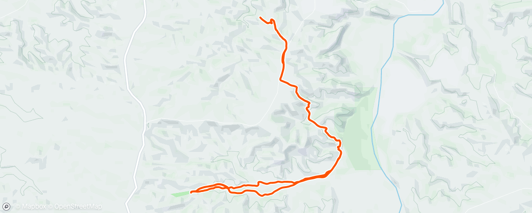 Mapa da atividade, Ride 1