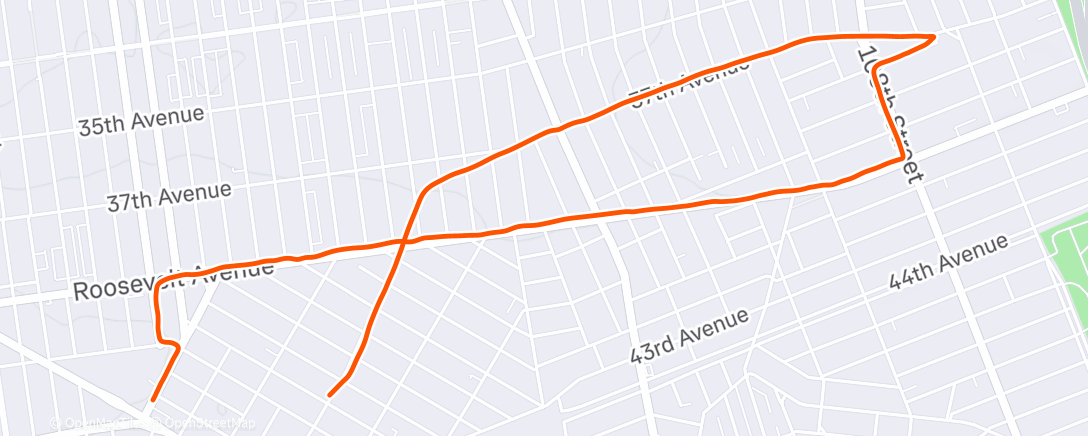 Map of the activity, Afternoon Ride