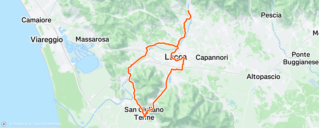 Map of the activity, Dopo la siësta