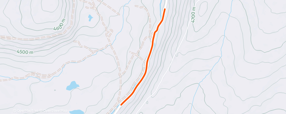 Map of the activity, ROUVY - 7 Minute Cool-down
