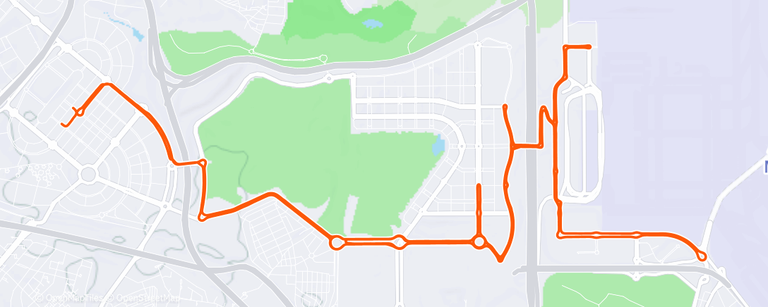 Карта физической активности (Bicicleta por la mañana)