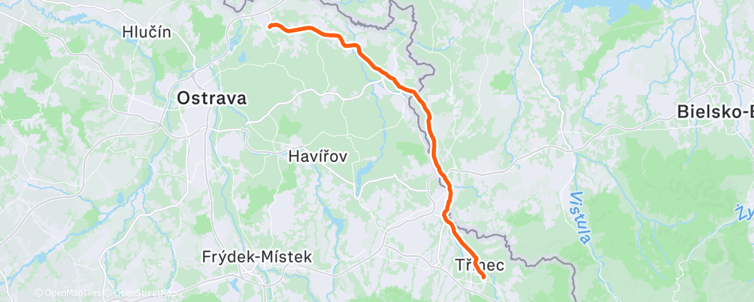 Map of the activity, ZPNK 下班骑行