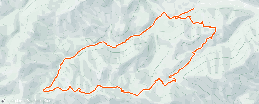 Map of the activity, Lunch Ride