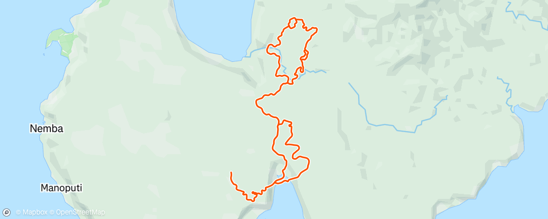 Map of the activity, Zwift - Makuri Islands 08/04/2025