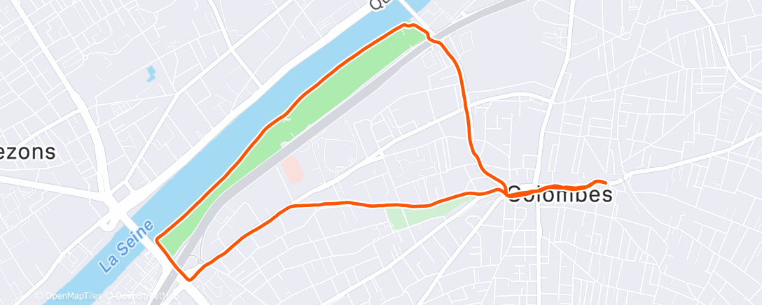 Map of the activity, CAP - 9K nouvelle monture 2026