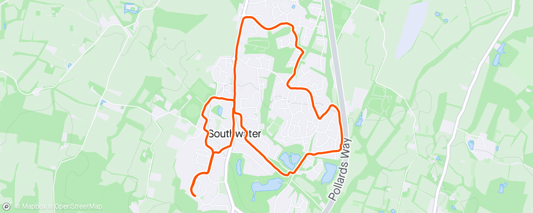 Map of the activity, Friday morning 🏃‍♀️ 🏃‍♂️ and 🚶‍♀️ 🚶‍♂️  with Leyla