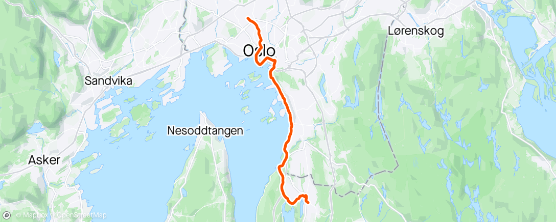 Map of the activity, Hjem