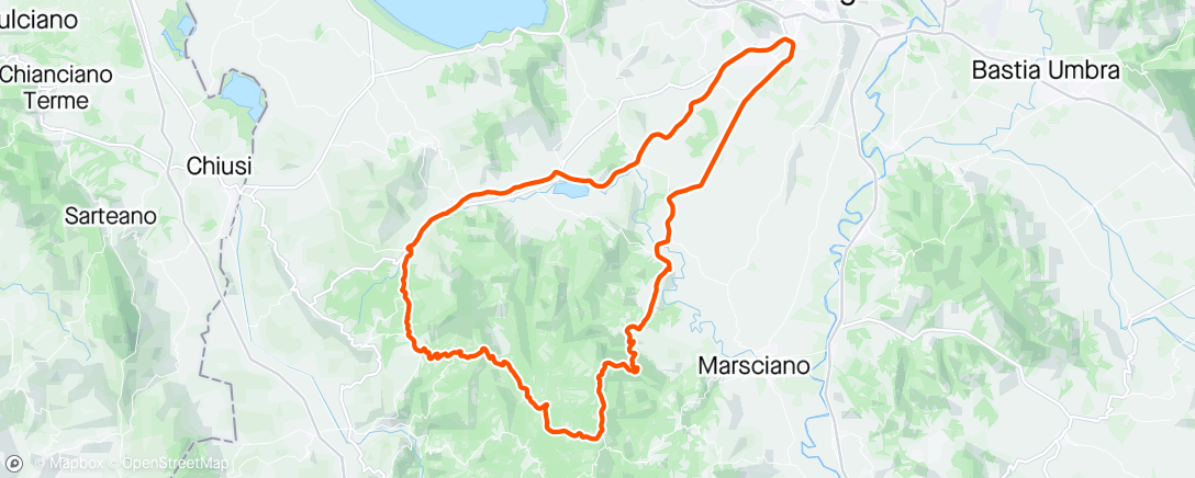 Mappa dell'attività San Vito in Monte e Montegiove