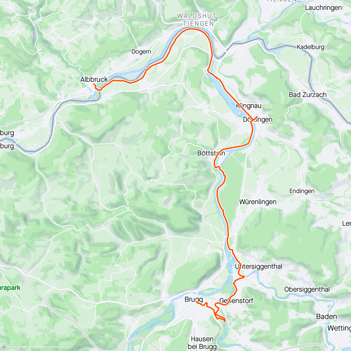 Map of the activity, Wasserschloss