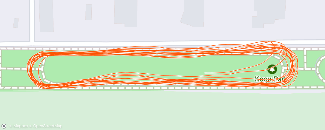 Map of the activity, Karşıyaka, Park