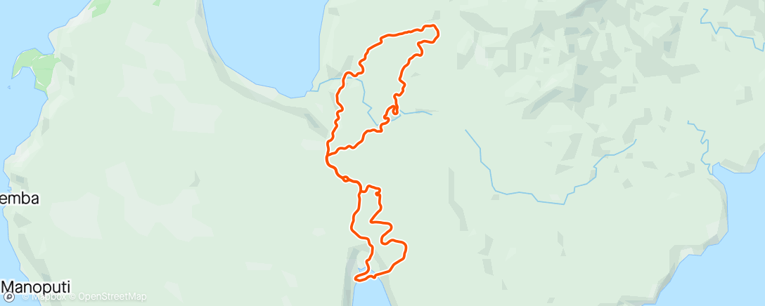 Map of the activity, Zwift - Ride 30-4-2024 in Makuri Islands