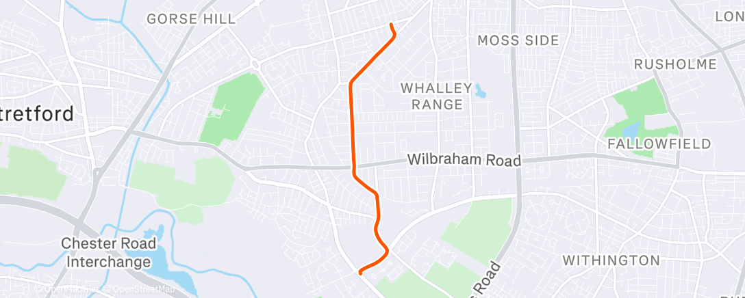 Map of the activity, WU