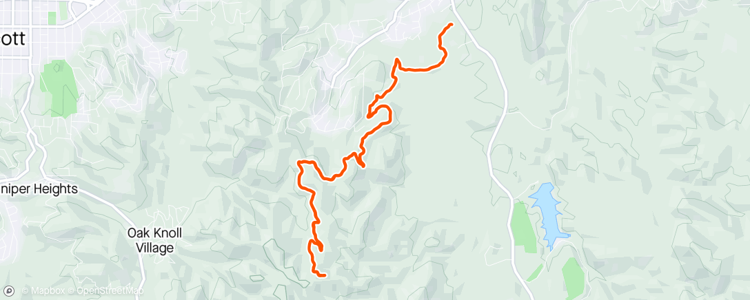 Map of the activity, Up and down